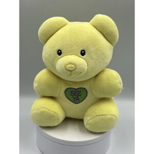 Way To Celebrate Valentines Yellow Gummy Bear 6" Plush Stuffed Animal
